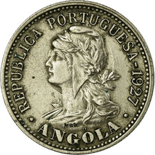 Coin, Angola, 20 Centavos, 4 Macutas, 1927, VF(30-35), Copper-nickel, KM:68