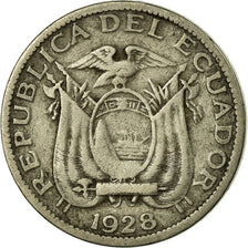 Coin, Ecuador, 5 Centavos, Cinco, 1928, Heaton, VF(20-25), Nickel, KM:69