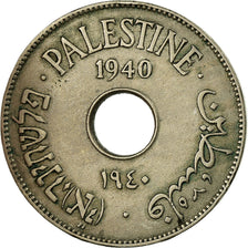 Coin, Palestine, 10 Mils, 1940, EF(40-45), Copper-nickel, KM:4