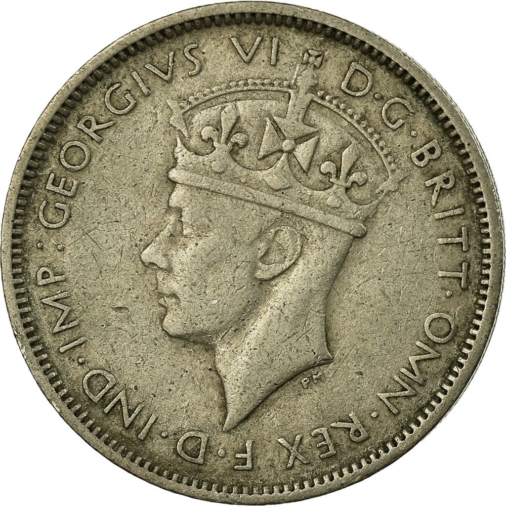 Coin, BRITISH WEST AFRICA, George VI, 3 Pence, 1940, VF(30-35), Copper-nickel