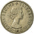 Coin, Great Britain, Elizabeth II, Florin, Two Shillings, 1956, VF(30-35)