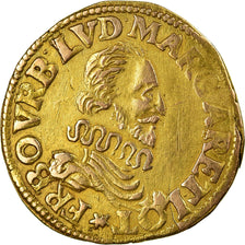Moneda, ESTADOS FRANCESES, CHATEAU-RENAUD, Florin D'or, MBC+, Oro, KM:20