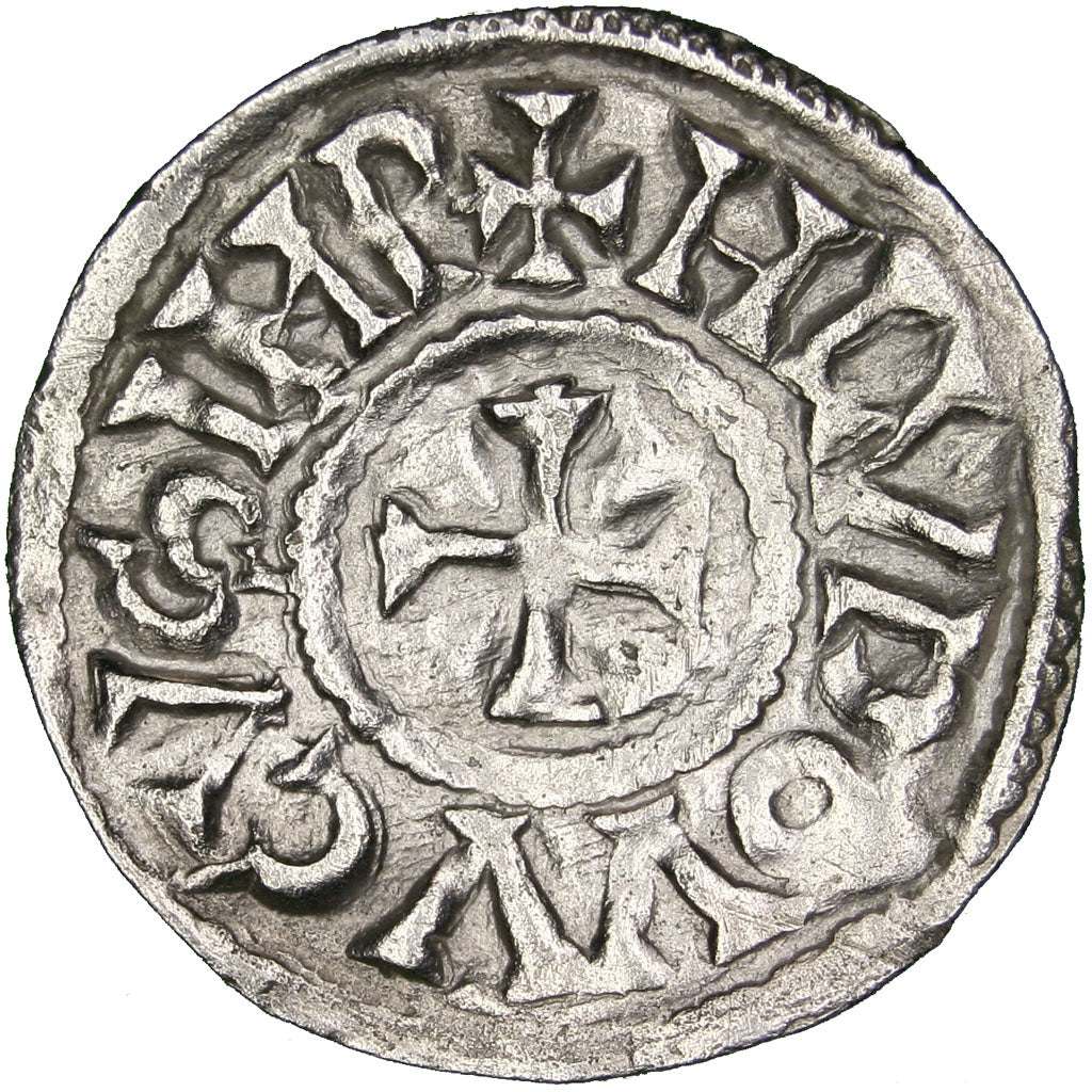 FRANCE, Denarius, Toulouse, AU(50-53), Silver, Prou #805, 1.71