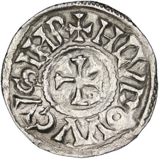FRANCE, Denarius, Toulouse, AU(50-53), Silver, Prou #805, 1.71
