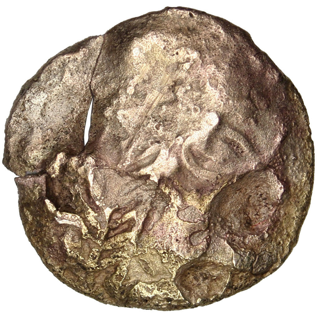 Leuci, 1/4 Stater, VG(8-10), Electrum, Delestré #139, 1.66