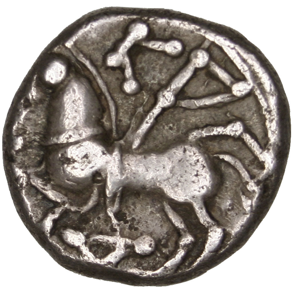 Lingones, Denarius, AU(50-53), Silver, Delestré #3195, 1.86