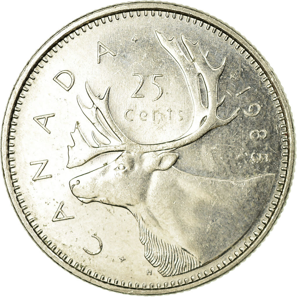 Monnaie, Canada, Elizabeth II, 25 Cents, 1985, Royal Canadian Mint, Ottawa