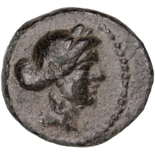Lydia, Sardes, Apollo, Half Unit, Sardes, EF(40-45), Bronze, 3.11