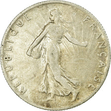 Coin, France, Semeuse, 50 Centimes, 1907, Paris, VF(30-35), Silver, KM:854