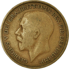 Münze, Großbritannien, George V, Penny, 1915, SGE+, Bronze, KM:810