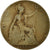 Coin, Great Britain, Edward VII, Penny, 1906, F(12-15), Bronze, KM:794.2