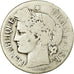 Monnaie, France, Cérès, 2 Francs, 1871, Paris, B+, Argent, Gadoury:530a