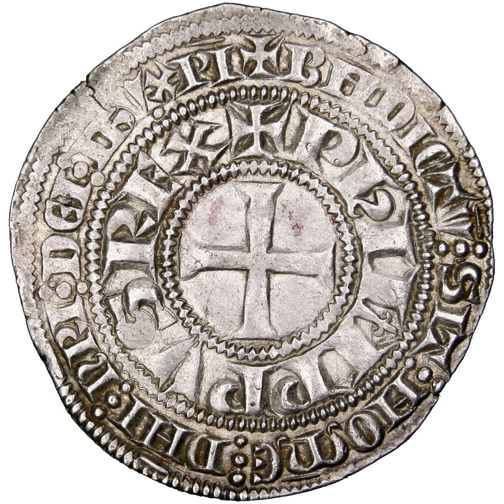 FRANCE, Gros Tournois, AU(55-58), Silver, Duplessy #214, 4.12