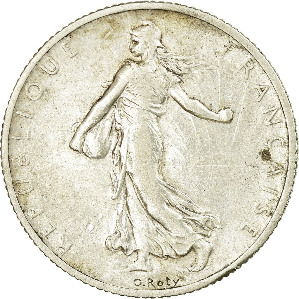 Monnaie, France, Semeuse, 2 Francs, 1910, Paris, TTB, Argent, Gadoury:532