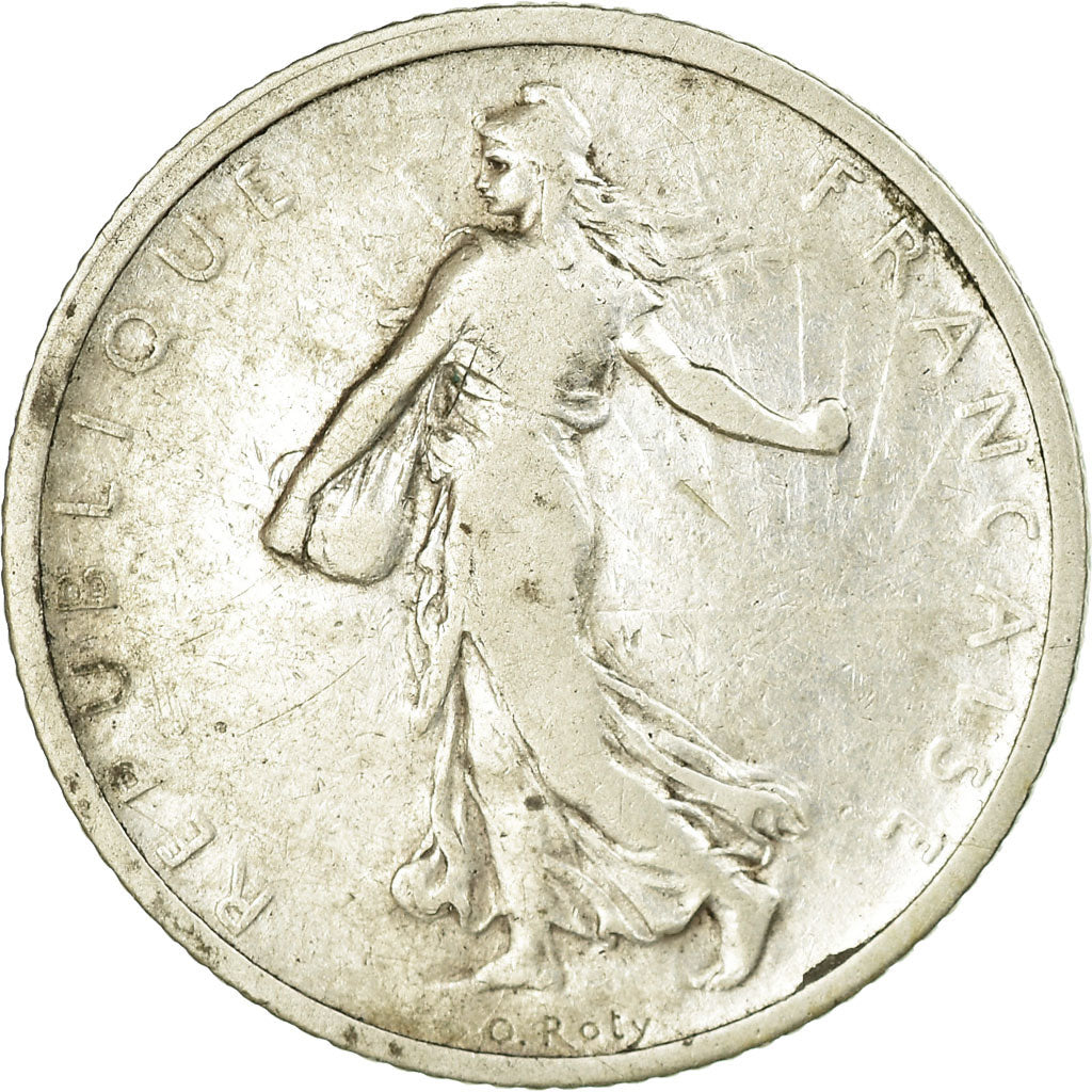 Coin, France, Semeuse, Franc, 1898, Paris, VF(30-35), Silver, KM:844.1