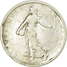 Coin, France, Semeuse, Franc, 1898, Paris, VF(30-35), Silver, KM:844.1