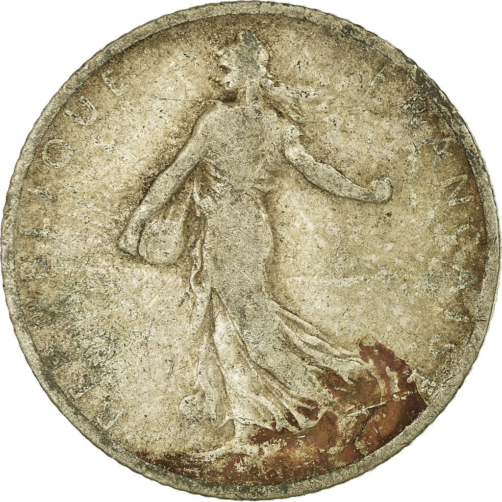 Coin, France, Semeuse, Franc, 1898, Paris, VF(20-25), Silver, KM:844.1