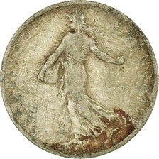 Coin, France, Semeuse, Franc, 1898, Paris, VF(20-25), Silver, KM:844.1