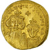 Coin, Constans II, Solidus, Constantinople, AU(50-53), Gold, Sear:959
