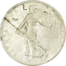 Moeda, França, Semeuse, Franc, 1898, Paris, F(12-15), Prata, KM:844.1