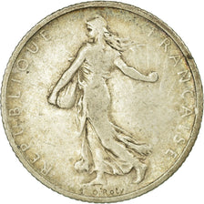 Moeda, França, Semeuse, Franc, 1901, Paris, VF(20-25), Prata, KM:844.1
