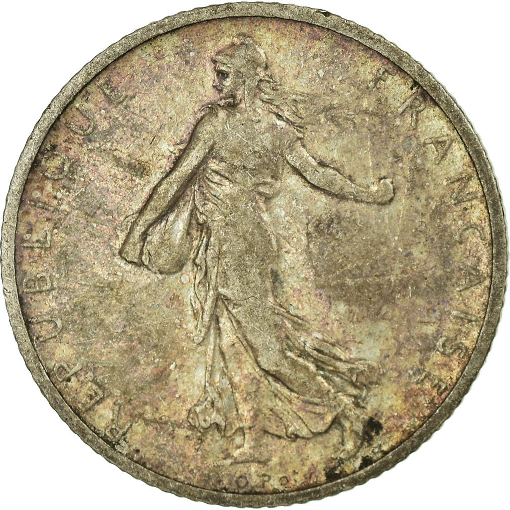 Monnaie, France, Semeuse, Franc, 1901, Paris, TB, Argent, Gadoury:467, KM:844.1