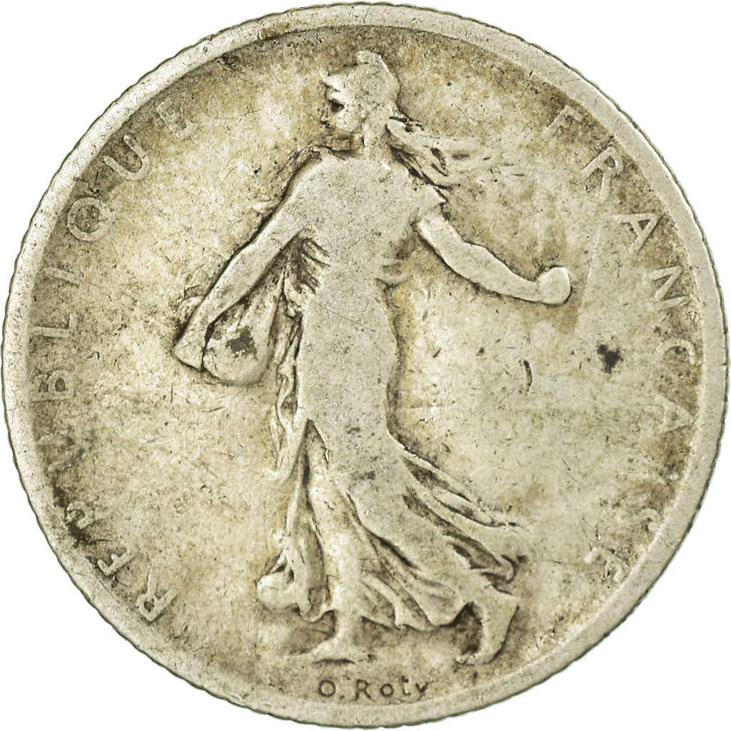 Moneta, Francia, Semeuse, Franc, 1901, Paris, B+, Argento, KM:844.1, Gadoury:467