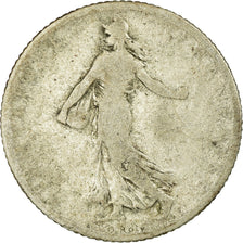 Munten, Frankrijk, Semeuse, Franc, 1902, Paris, ZG+, Zilver, KM:844.1