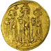 Moneta, Heraclius, Solidus, Constantinople, EF(40-45), Złoto, Sear:764