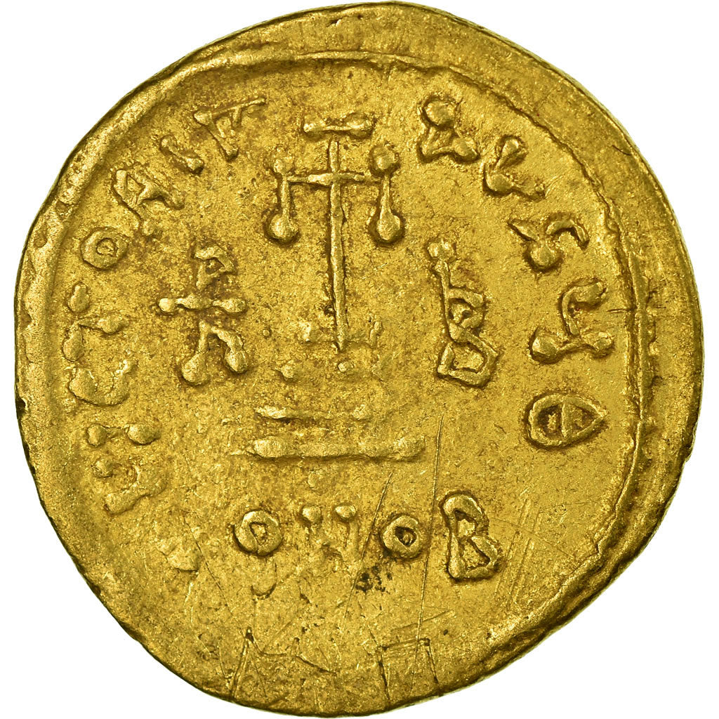 Moneta, Heraclius, Solidus, Constantinople, BB, Oro, Sear:764