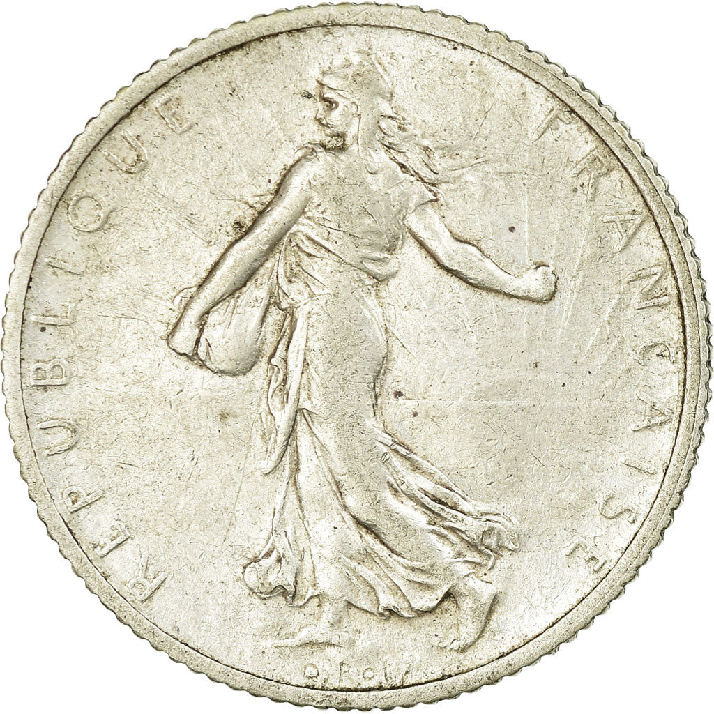 Münze, Frankreich, Semeuse, Franc, 1905, Paris, S+, Silber, KM:844.1