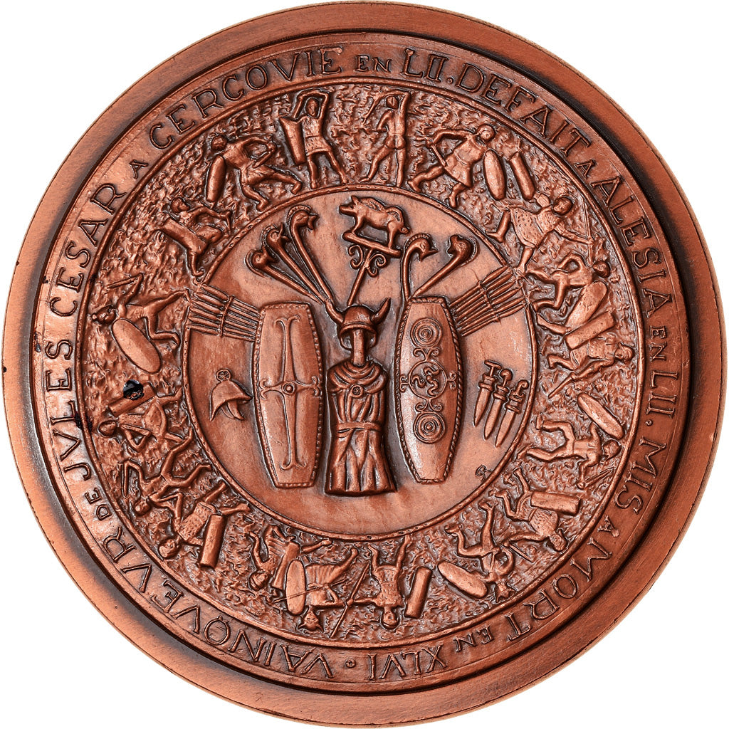 France, Medal, Vercingetorix, History, 1985, Roch, MS(63), Copper