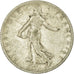 Monnaie, France, Semeuse, Franc, 1908, Paris, B+, Argent, Gadoury:467, KM:844.1
