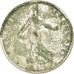 Coin, France, Semeuse, Franc, 1908, Paris, VG(8-10), Silver, KM:844.1