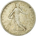 Coin, France, Semeuse, Franc, 1909, Paris, VF(20-25), Silver, KM:844.1