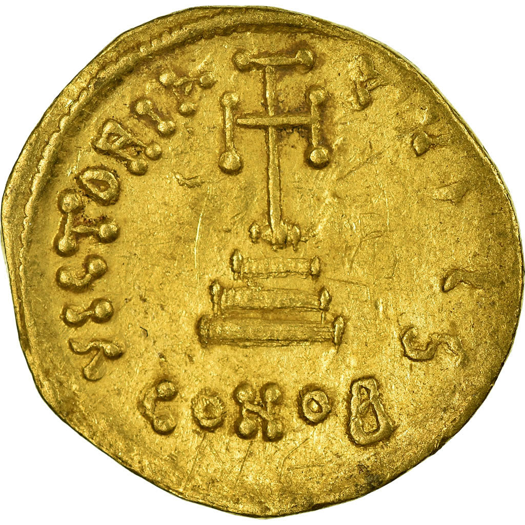 Coin, Constans II, Solidus, Constantinople, EF(40-45), Gold, Sear:956