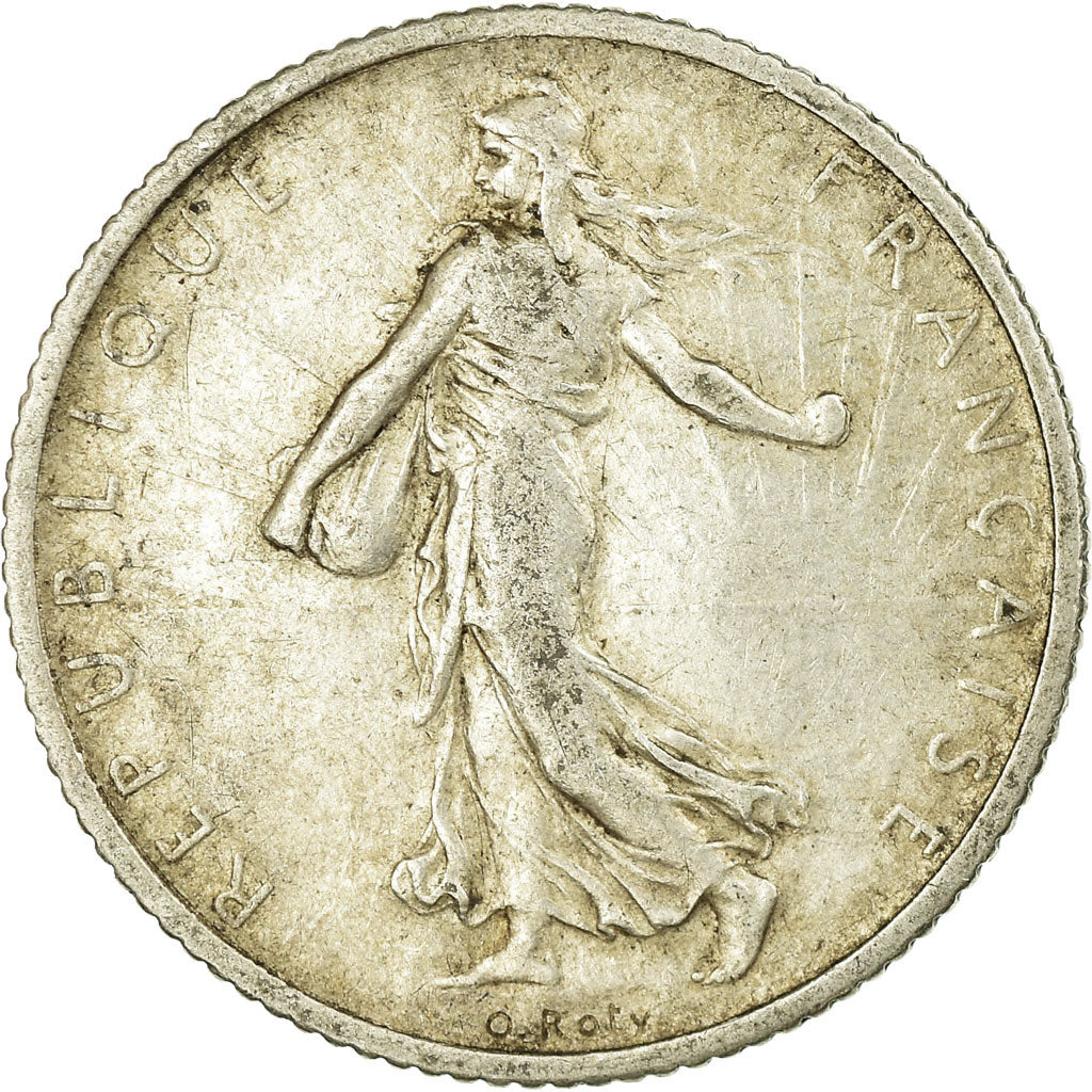 Münze, Frankreich, Semeuse, Franc, 1910, Paris, S, Silber, KM:844.1