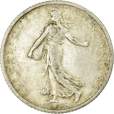 Münze, Frankreich, Semeuse, Franc, 1910, Paris, S, Silber, KM:844.1