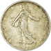 Moneta, Francja, Semeuse, Franc, 1910, Paris, VF(20-25), Srebro, KM:844.1