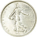 Moeda, França, Semeuse, 5 Francs, 1969, AU(55-58), Prata, KM:926, Gadoury:770