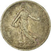 Moneda, Francia, Semeuse, 2 Francs, 1901, Paris, BC, Plata, KM:845.1