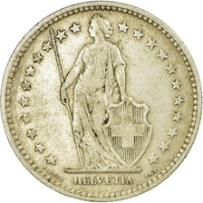 Coin, Switzerland, 2 Francs, 1909, Bern, VF(30-35), Silver, KM:21