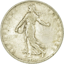 Monnaie, France, Semeuse, 2 Francs, 1909, Paris, TB, Argent, Gadoury:532