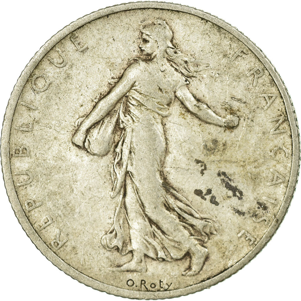 Coin, France, Semeuse, 2 Francs, 1910, Paris, VF(20-25), Silver, KM:845.1