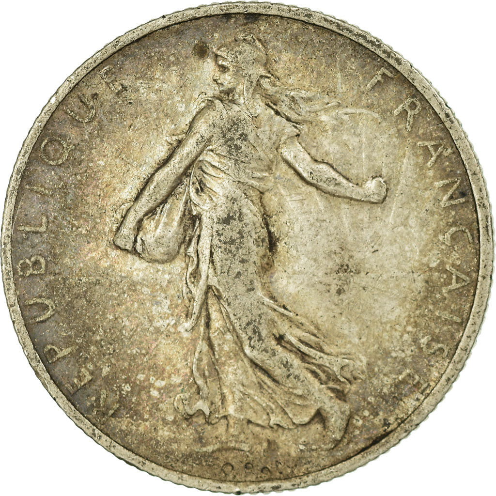 Monnaie, France, Semeuse, 2 Francs, 1910, Paris, TB, Argent, Gadoury:532