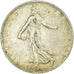 Moneta, Francia, Semeuse, 2 Francs, 1912, Paris, MB+, Argento, KM:845.1