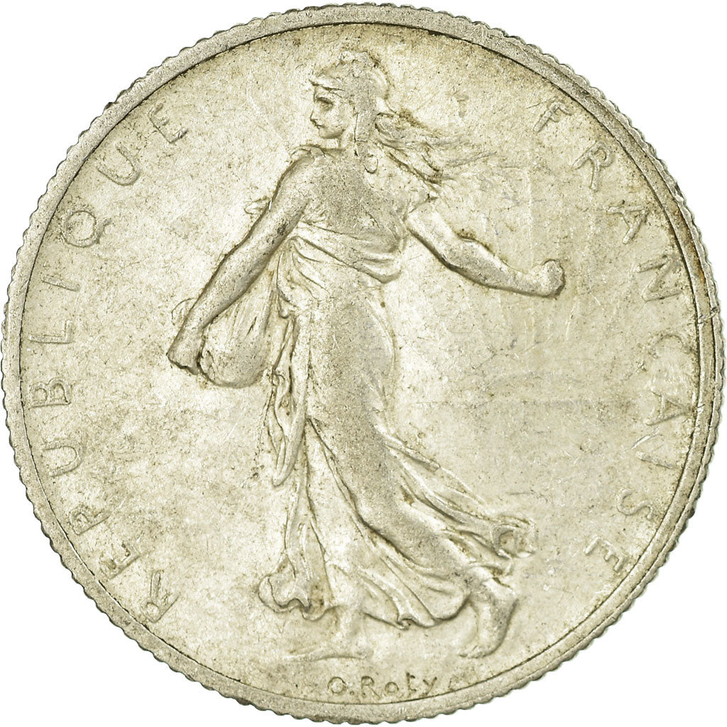 Münze, Frankreich, Semeuse, 2 Francs, 1913, Paris, S, Silber, KM:845.1