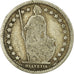 Coin, Switzerland, Franc, 1886, Bern, F(12-15), Silver, KM:24