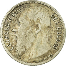 Coin, Belgium, Franc, 1904, F(12-15), Silver, KM:56.1
