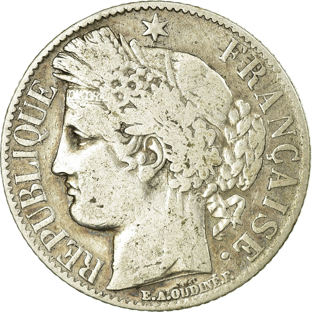 Munten, Frankrijk, Cérès, Franc, 1887, Paris, FR, Zilver, KM:822.1